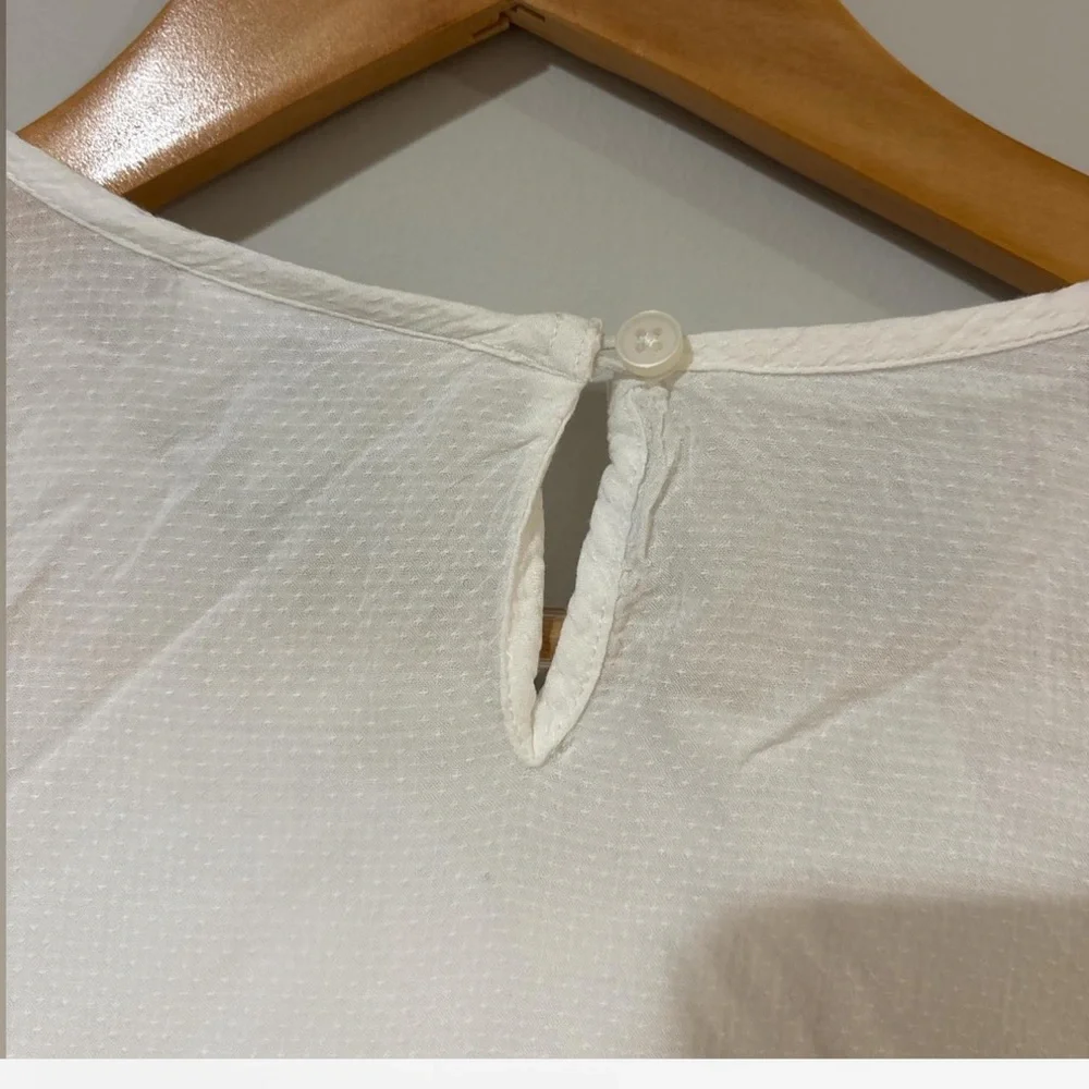 KIDS- The Children's Place White Ruffle Blouse